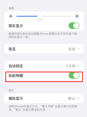 睢宁苹果授权维修站分享iPhone轻点无法唤醒怎么办