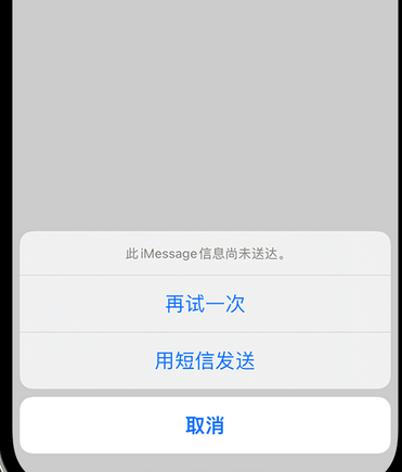 睢宁apple维修iPhone上无法正常发送iMessage信息